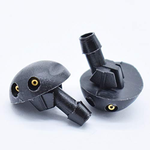 Acmxk Wischer-Wasch-DüSen FüR Renault Megane MK1 1995-2002 Sandero Duster FüR Dacia Logan 2004-2011, ScheibenwaschdüSen 2 StüCk, Schwarz
