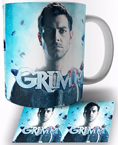 Grimm David Giuntoli Keramik Becher 325ml Tasse Mug