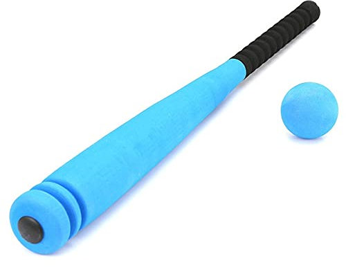 Schaumstoff-Baseballschläger mit Baseball-Spielzeug-Set für Kinder im Alter von 3 bis 5 Jahren (Color : Blauw)