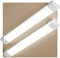 Anten 2 x LED Feuchtraumleuchte 120cm | 36W Feuchtraumlampe | Neutralweiß 4000K 4000LM Werkstattlampe | IP65 Wasserfest Wannenleuchte | Wasserdicht Kellerleuchte für Büros Keller Werkstätten Garage
