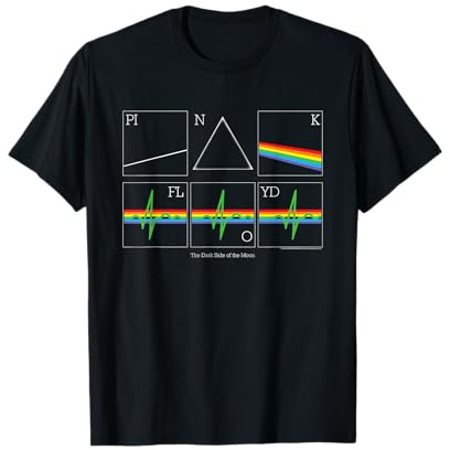 Pink Floyd The Dark Side of The Moon 50th Heartbeat T-Shirt