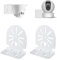 WiTi Solid Metal Wall Mount Bracket for IP Cameras Dome Bullet,Wireless WiFi PT Cameras Holder Indoor Outdoor Security Systems,Compatible with Ezivz,Tapo,etc
