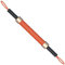 CHEKZ Power Twister, 100kg Biegehantel, Profi Spring Expander, Oberkörper Krafttrainingsstange, für Schulter-, Arm-, Brust-, Unterarm- und Bizepsübungen (Size : Orange-60KG)