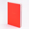 KLARHEIT Notizbuch Blanko B5-176 Seiten - Softcover - Skizzenbuch, Zeichenblock, B5, Journal - Neonorange