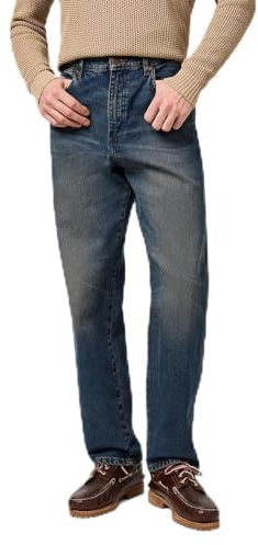 Wrangler Men's Frontier Jeans, Sunlight Indigo, 33 W/34 L