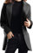 Lässige Jacke, Mantel für Damen, Oberbekleidung, Wintermantel, Reverskragen, langärmelig, gepolsterte Lederjacke, Vintage, dicker Mantel, Schaffell, Knopfjacke, winddichte Jacke, Schwarz , 3XL