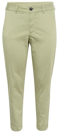 KAFFE CURVE Damen Casual Hose KCleana Damen Hose Slim Fit Große Größen Casual Chino Stoffhose Normale Passform Tapered