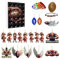 American Football Adventskalender 2024, Rugby Adventskalender 2024, 24 Tage Weihnachtskalender Kalender Xmas Geschenke Geschenke für Kinder Jungen (F)