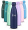 Gourde Isotherme 500ML - Bouteille Isotherme sans BPA, Gourde Inox Étanche, Réutilisable, Processus de revêtement en Poudre, Termos, Bouteille Metal pour Running, Bureau, École, Sport