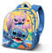 Disney Lilo und Stitch Ocean-Basic Rucksack, Blau, 30 x 38 cm, Kapazität 13 L