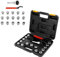 HUSPOO Spannzangen Set, 17-tlg MK3 M12 ER32 MT3 CNC Spannfutter & Schlüssel, Aufnahme 2-20mm, Spannzangenfutter für CNC Industrie Fräsmaschinen-Klemmhülsen-Set-Schaftschlüssel