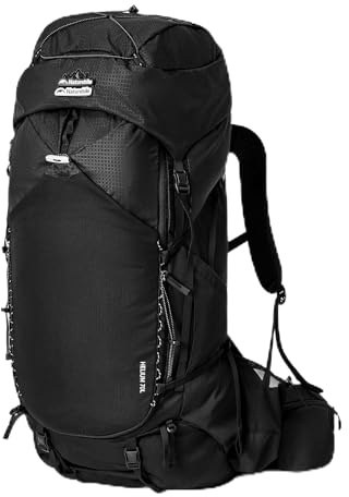 Naturehike Wanderrucksack 70L Herren Damen Reiserucksack Wasserdichter Trekkingrucksäcke für Outdoor Camping Reisen Backpacking Rucksack(L)