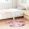 Vetnasa Tapis Shaggy à Poils Longs NAVARRA Rose poudré 100x100 cm,Maison & Jardin,Décorations,Tapis,Rose,0.69kg,4102897