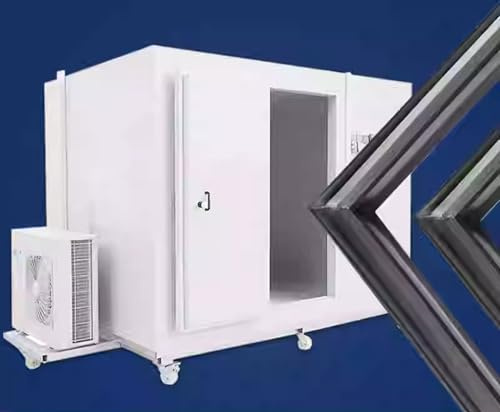 Walk-in Freezer Door Gasket Seal Replacement, Custom Refrigerator Seal, Durable Insulation for Energy Efficiency, White, Easy to Install, Compatible with Various Models