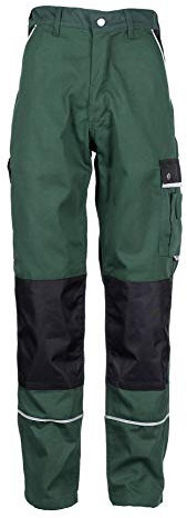 TMG Herren Cargo Double Knee Arbeitshose, Grün , 64W x 31L