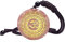 EDEN'S CALL Healing Chakra OM Symbol Orgonite Crystal Stone Pendant Necklace for Unisex 23.62 Adjustable Energy Generator Round Shape Necklace, stone resin nylon metal, rose quartz stone