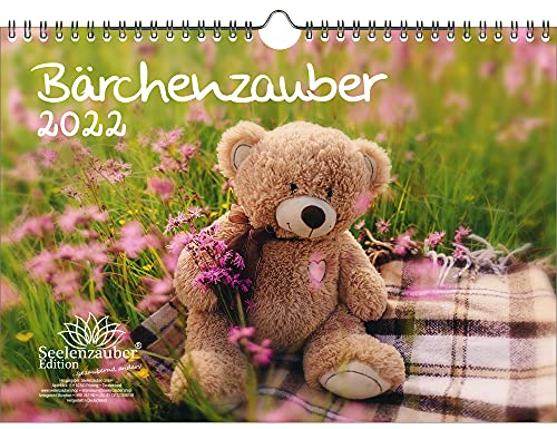 Bärchenzauber DIN A4 Kalender für 2022 Teddy und Bärchen - Seelenzauber