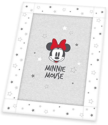Herding Disney's Minnie Mouse Krabbeldecke, 100 x 135 cm, Außenmaterial: 100% Baumwolle, Füllung: 100% Polyester