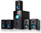 beFree Sound Sistema di altoparlanti audio surround Bluetooth a 5.1 canali in blu