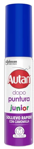 Autan Dopopuntura Antizanzare, Tafani e Cimici da Letto, Gel per un Sollievo Immediato, con Aloe Vera e Camomilla, Adatto Ai Bambini Dai 6 Mesi, 1 Confezione da 25 ml