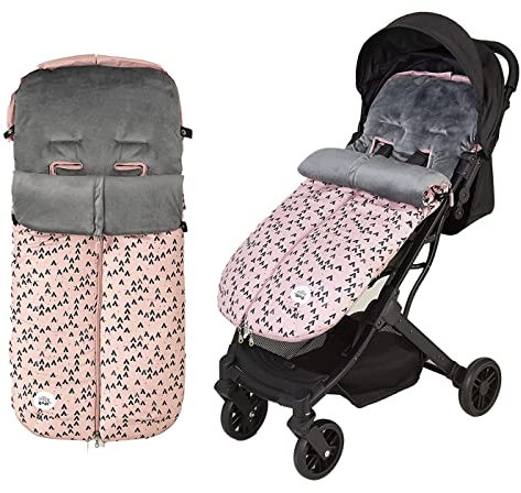 Saco Silla Paseo Universal,saco invierno silla paseo universal,Sacos Carrito Bebe,Desmontable con cremallera,cabezal ajustable, Impermeable y transpirable,fácil de limpiar,unisex