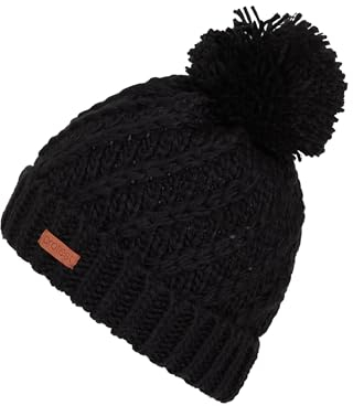Protest Damen Mütze PRTPAISLEY True Black 55 cm
