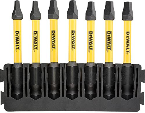 DeWalt FlexTorq Lot de 7 embouts de tournevis carrés
