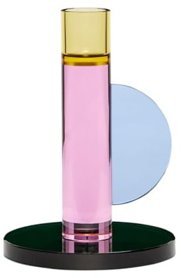Hübsch - Astro Candlestick Pink