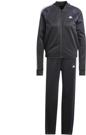 adidas Donna TEAMSPORT TRACKSUIT, black/white, L