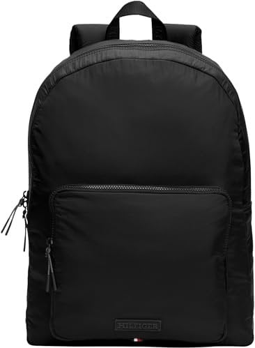 Tommy Hilfiger Herren Rucksack Backpack Groß, Schwarz (Black), Einheitsgröße