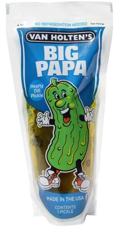 Van Holten's Big Papa Pickle-In-A-Pouch | Eingelegte Gurke inkl. Steam-Time ThankYou