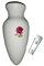 Autovase BLÜTENZAUBER mit Halter kompatibel für VW Käfer Borgward FIAT Opel BMW…