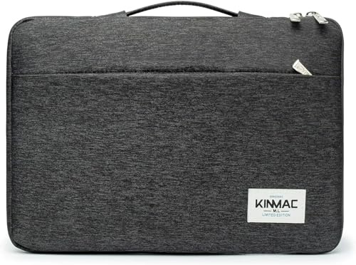 Kinmac 360° Protective Laptop Sleeve Case Bag Cover with Handle for MacBook Pro 16 inch,16 inch HP,Lenovo,Dell,ASUS,Acer Ultrabook and Business Laptop (Black)