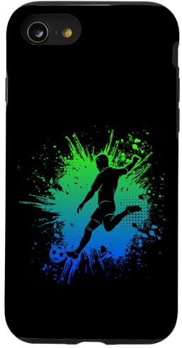 Hülle für iPhone SE (2020) / 7 / 8 Fußballer Fußball Jungen Kinder