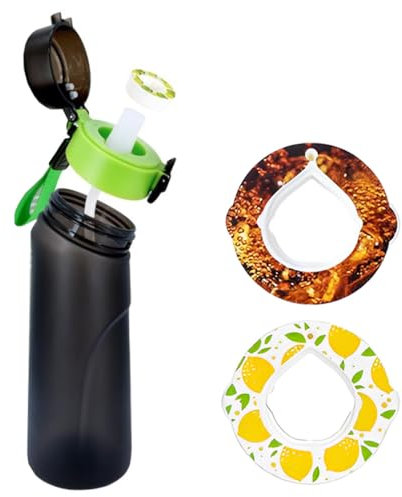 DNMH 2 Stück Für Air Wasserflaschen,Fruchtgeschmack Pods(Aromen Von Zitrone Und Cola)