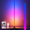 Sunshine smile LED Stehlampe Wohnzimmer,RGB Ecklampe Dimmbar,LED Ecklampe,Eckleuchten,Smart Stehlampe mit Fernbedienung,Musik Sync,RGB Dimmbar Standleuchte für Wohnzimmer,Schlafzimmer,Spielzimmer
