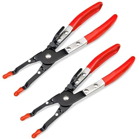 2 car Welding Pliers, Metal car Welding Auxiliary Pliers for car Repair, Multifunctional Welding Wire Welding fixtures, and Picking up Auxiliary Tools