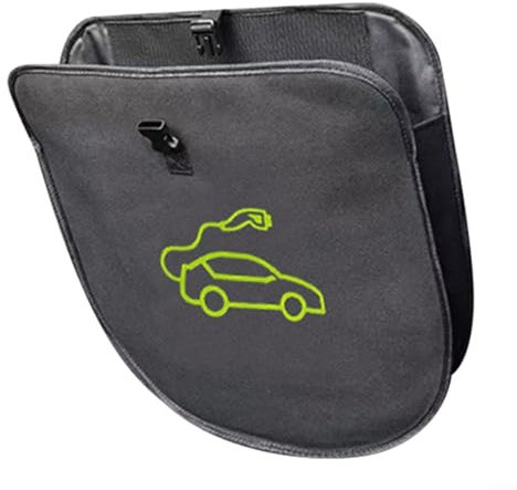 FACAIIO Aufbewahrungstasche für Elektroauto-Ladegerät, wasserdicht, strapazierfähig, Kabelaufbewahrungstasche, EV-Ladekabel-Tasche für Auto, Wohnwagen