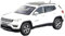 YCNXEB Modellini in Metallo Auto 1:43 per Jeep Compass SUV Classic Alloy Car Model Static Figure Miniature Mini Modello Veicolo