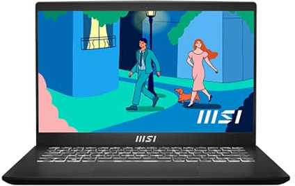 MSI Modern 14-402XES AMD R5-7430U 8GB 512 Due 14