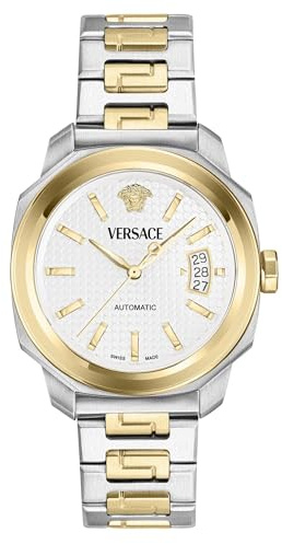 Versace Herren Uhr Armbanduhr Automatik Edelstahl DYLOS VEAG00624