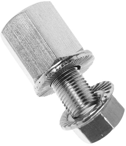 Healifty Bicycle Trailer Axle Adapter 3/8 X 26 Coupling Bolt Extension Bike Trailer Hitch Connector for Pet Carrier and Stroller Outdoor Cycling Accessories