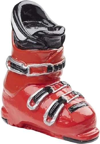Skistiefel, ca. 4 cm, rot