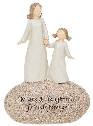 Angels Mums and Daughters Friends Forever Sentimental Pebble Gift