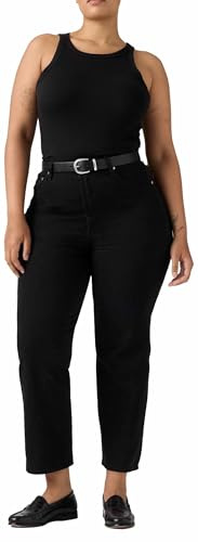 Levi's Damen Ribcage Straight Ankle Jeans