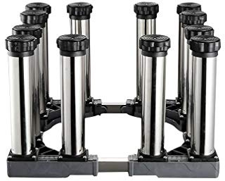 Waschmaschine Sockel Untergestell für Kühlschrank Verstellbare Stand für Wäschetrockner Länge/Breite 40-65cm Geschirrspüler Herd Podest Höhe 29-32cm Cabinet Machine Regal