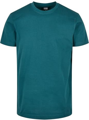 Urban Classics T-Shirt Basique Homme T-Shirt Manches Courtes Bleu/Vert L