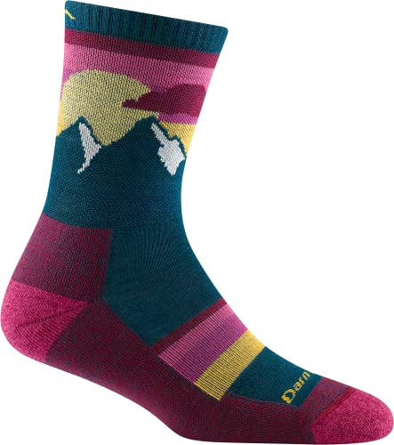 Darn Tough Vermont Women's Sunset Ledge Micro Crew Lightweight With Cushion Sunset Ledge Micro Crew Lightweight with Cushion (pack of 1)