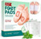 NUEDSFXO Entgiftungspflaster Füße, Detox Fußpflaster Entgiftung für Tiefschlaf & Stressabbau, Deep Cleansing Foot Pads für Entfernen von Körpergiften, Fördern die Durchblutung (10 Pcs)