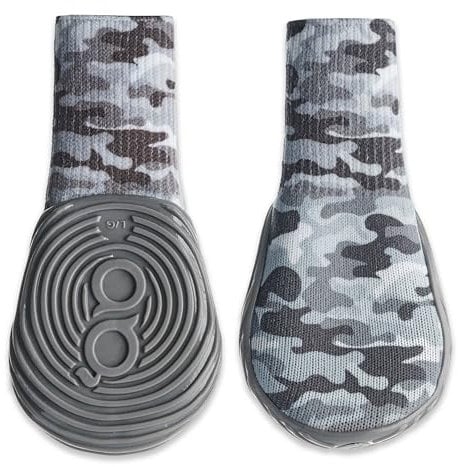 Hundeschuhe für alle Jahreszeiten/Gelände, Ultras (XL, Camo), 2 Stück